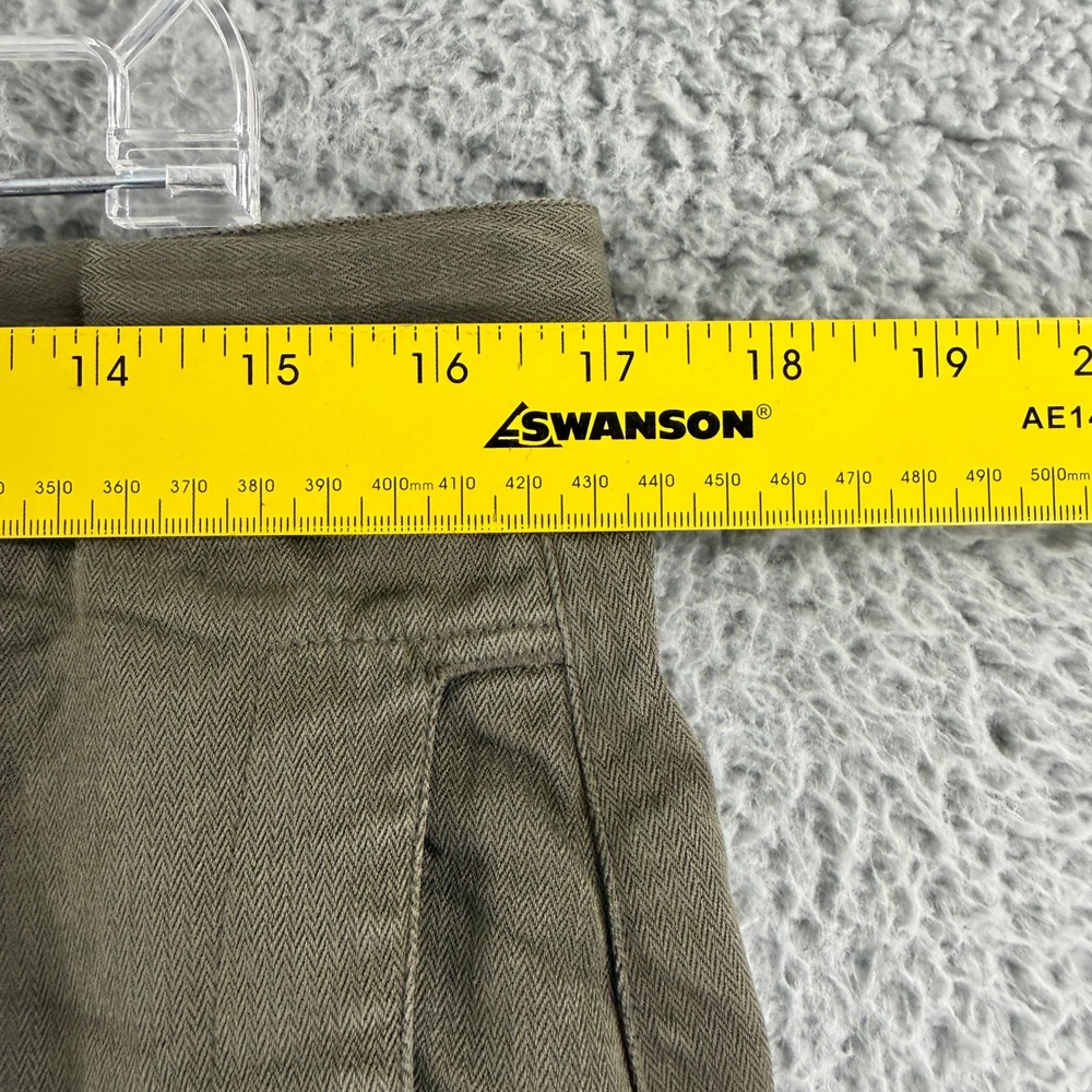 Tommy Bahama Herringbone Cargo Shorts Mens 35 Brown‎ Pleated Utility Outdoor - Picture 6 of 13